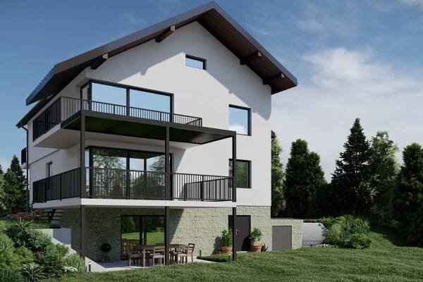 Vizualizace a realizace fasád - návrhy interiérů, interierstudio3D.cz