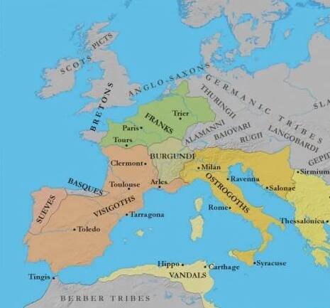 Soubor:West Germanic Kingdoms 460.jpg