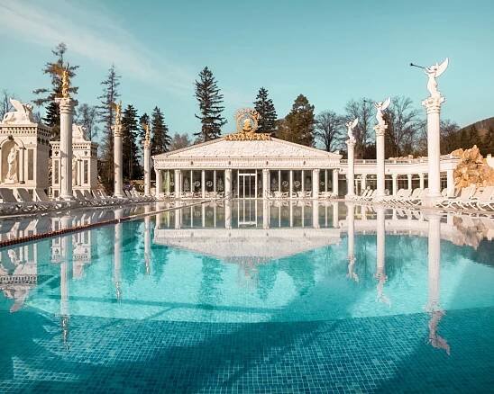 Termálne bazény - Kúpele Spa Aphrodite Rajecké Teplice