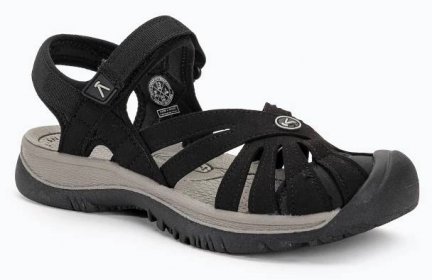 Dámské trekové sandály KEEN Rose black/neutral gray