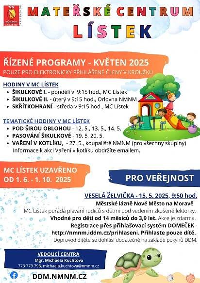 AKTUÁLNÍ PROGRAM - Dům dětí a mládeže