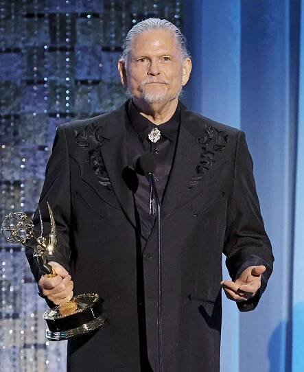 PASADENA, CALIFORNIA - JUNE 24: Jeff Kober accepts the Outstanding Performance by a Supporting Actor in a Drama Series award onstage during the 49th Daytime Emmy Awards at Pasadena Convention Center on June 24, 2022 in Pasadena, California. (Photo by Kevin Winter/Getty Images)