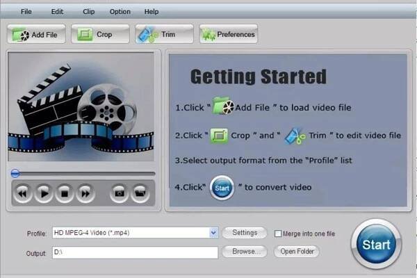 Free AVI to MP4 Converter