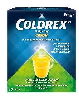 Coldrex Horký nápoj citron 10 sáčků