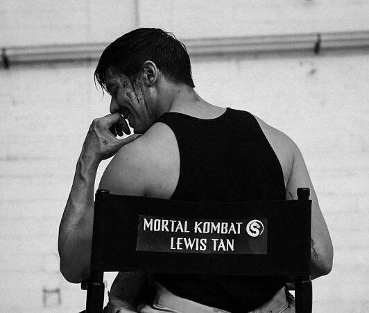 Lewis Tan - Mortal Kombat - Z natáčení