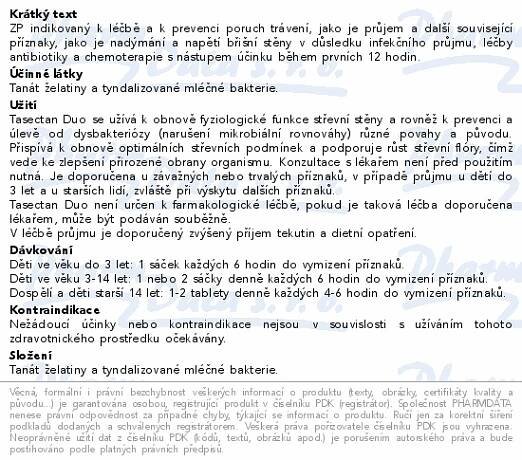 Tasectan DUO Kids 12 sáčků