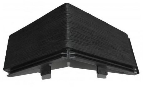 Dřevěný šindel Drdlíkův Hřebenáč DDH II plastový EUREKO na 25° černá