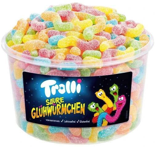 Trolli kyselí červi 150ks