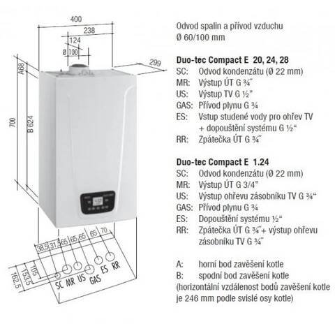 Baxi Duo-tec Compact E 24 A7722082