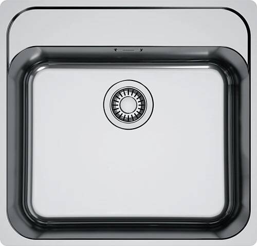 Franke Smart dřez Slimtop nerezový dřez SRX 210-50 A Otočný knoflík chrom od 60 cm 127.0708.283