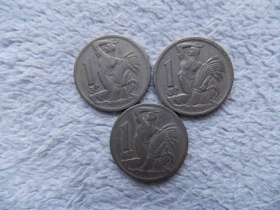 1Kč 1922 -3x - Numismatika