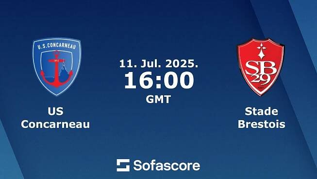 US Concarneau proti Stade Brestois živé skóre, H2H a sestavy Sofascore