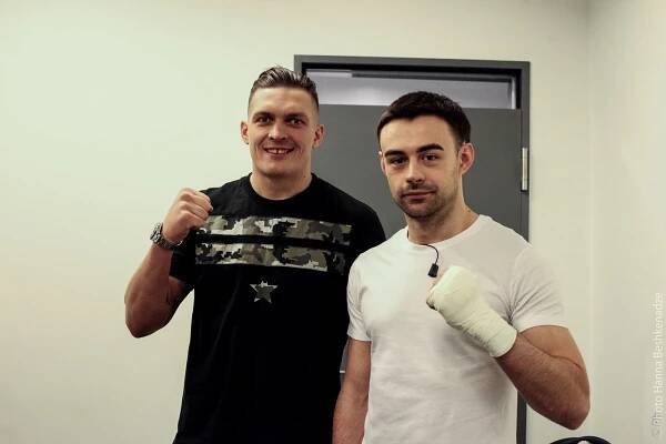 Oleksandr Usyk, Vlad Nikiťuk - Pravilo boju - Z natáčení