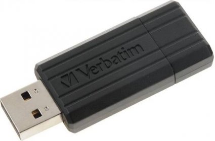 VERBATIM Flash disk Store 'n' Go PinStripe/ 32GB/ USB 2.0/ černá