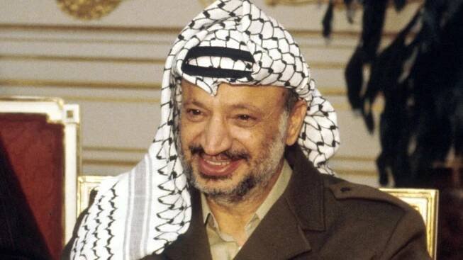  Bývalý palestinský vůdce Jásir Arafat