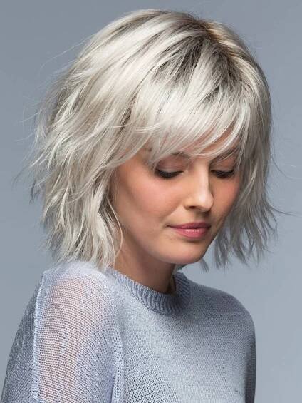 Jones, Synthetic Pure Stretch Cap Wig by Estetica Designs - WowWigs.com | Synthetic hair, Bob hairstyles for fine hair, Medium hair styles