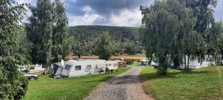 Orlická přehrada - Kemp Bor, Obec Milešov
