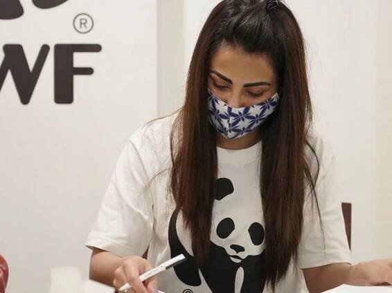 Ushna Shah is the new goodwill ambassador for WWF Pakistan
