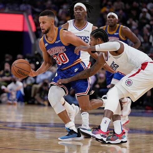 NBA: Steph Curry shines as Golden State see off Los Angeles Clippers