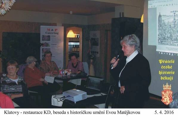 beseda s Evou Matějkovou