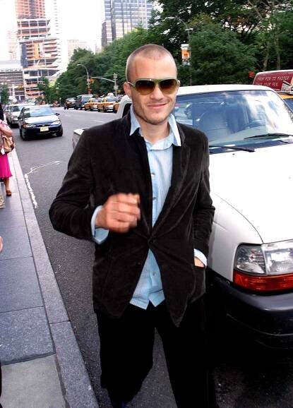 Heath Ledger in NYC