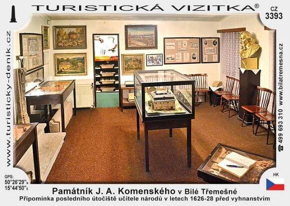 Památník J. A. Komenského v Bílé Třemešné
