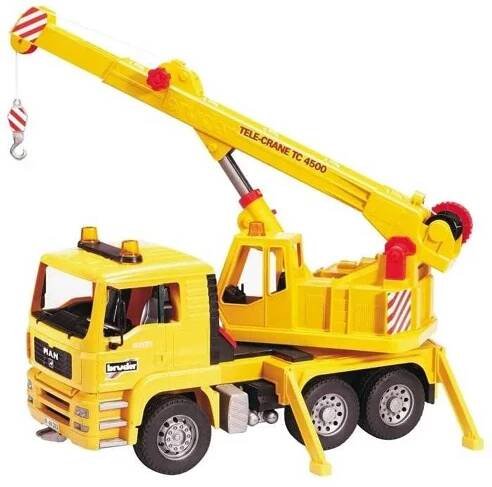 Bruder BR2754 Nákladní auto Man stavební jeřáb