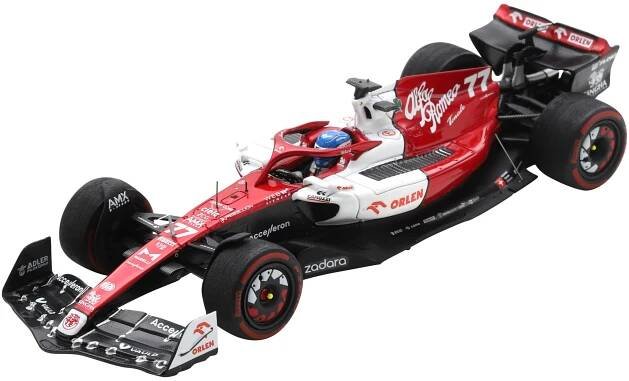 Alfa Romeo Sauber F1 F1 Team ORLEN C42 No.77 - 6th Place Bahrain GP - Valtteri Bottas 1:43 Model