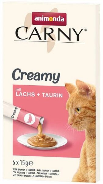 animonda Carny Adult Creamy losos + taurin