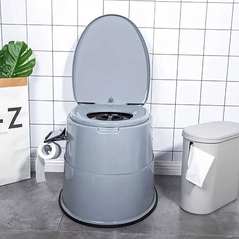 Turistická toaleta Přenosná kempingová toaleta Kbelík na pozemek Kempování Velký za 549.00CZK - Allegro