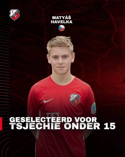 Tsjechië Onder 15-oproep voor Matyáš Havelka