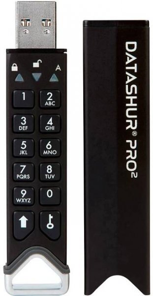 iStorage datAshur Pro2 USB flash disk 4 GB černá IS-FL-DP2-256-4 USB 3.2 (Gen 1x1)