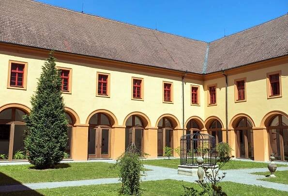 zeliv monastery courtyard
