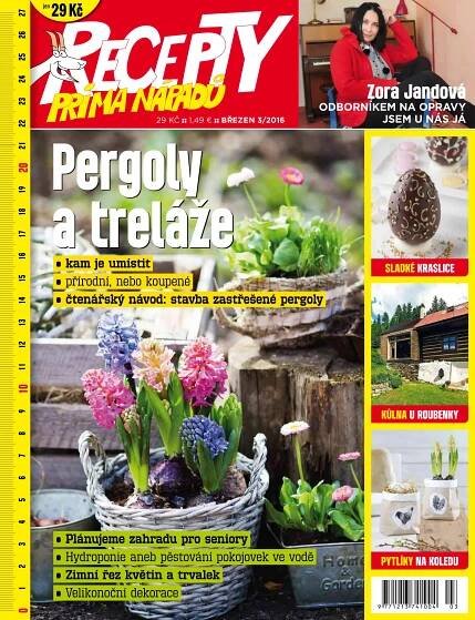 Časopis Recepty prima nápadů 3/2016