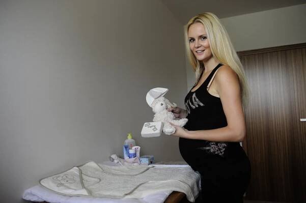 Modelka Hadašová čtyři týdny před porodem: Prozradila jméno dítěte!