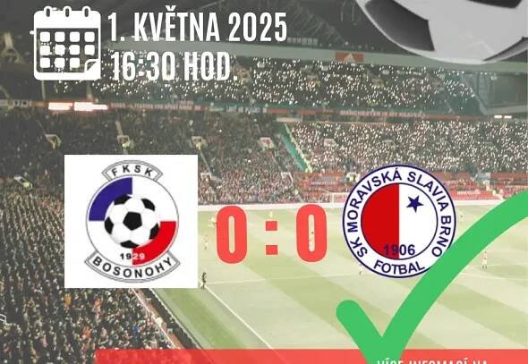 FK SK Bosonohy - SK Moravská Slavia 0:0