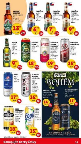 Penny akční leták Penny Market strana 16