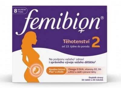 Femibion 2 Těhotenství 56 tablet + 56 tablet