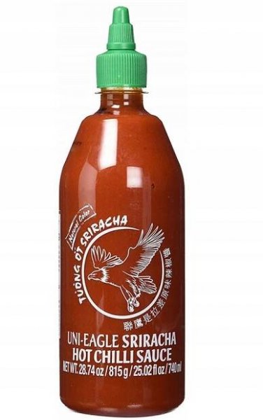 Omáčka Sriracha Hot 740ml Uni-Eagle 815g 56% chilli