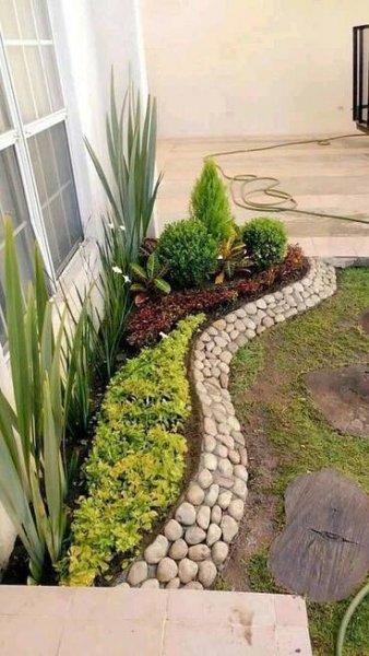 13 Amazing Garden Landscaping Ideas and Designs - 2019 Ideas | Jardines, Jardines frente de casa, Jardines rústicos