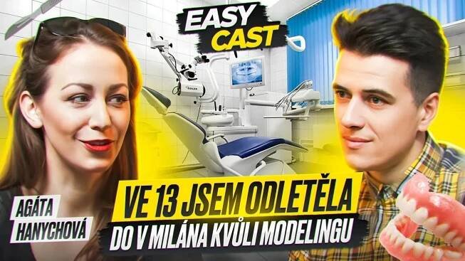 Agáta Hanychová – První plastiku jsem si nechala dělat u zubaře #EasyCast #Kotak