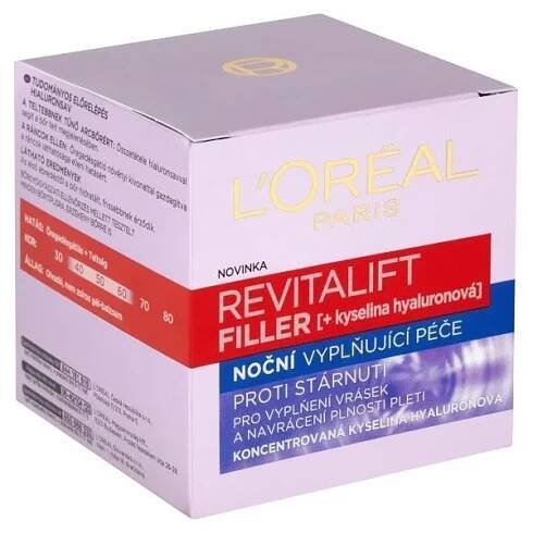 L'Oréal Paris Revitalift Filler Noční Krém 50 ml