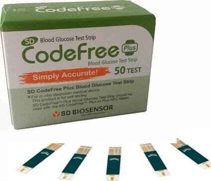 Celimed Proužky testovací pro SD Codefree PLUS 50 ks od 293 Kč