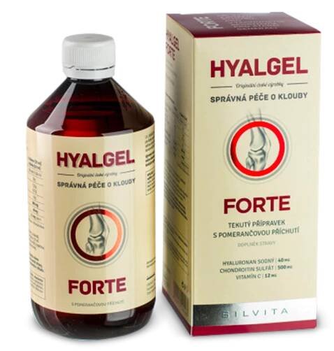 Hyalgel Forte Pomeranč 500 ml
