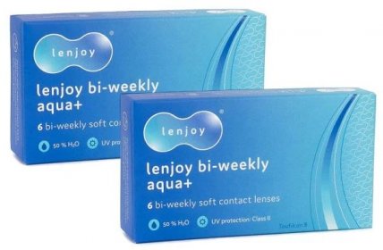 Lenjoy Bi-weekly Aqua+ (12 čoček)