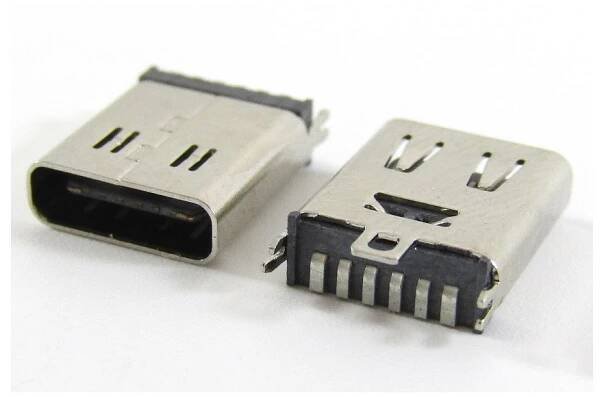 konektor micro USB-C 3.1 6p female 17