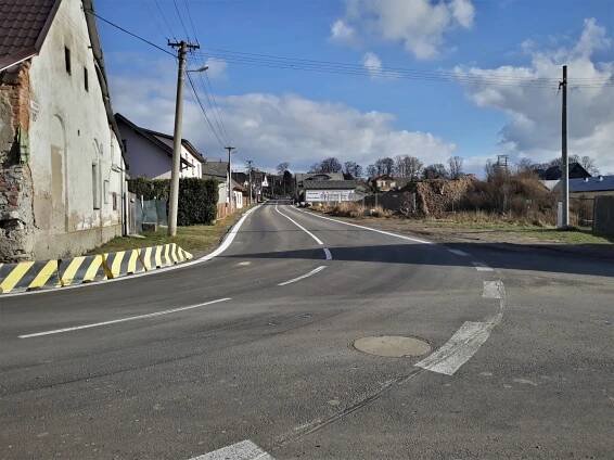 Silnici I/19 v Pohledu jsme uvedli do provozu - Ředitelství silnic a dálnic s. p. pro kraj Vysočina