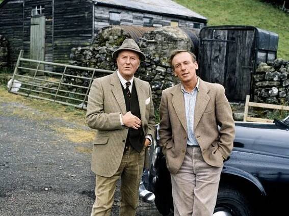 Robert Hardy and Christopher Timothy