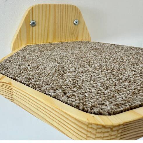 Polky pro kočky Schůdky pro kočky Schůdek HEX Polka na zeď kotěstrada Značka RshPets