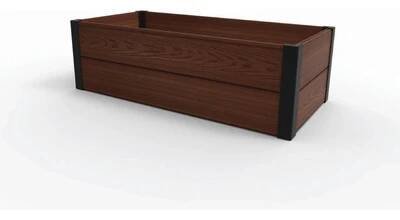 KETER Vyvýšený záhon Maple through hnědý, 106 x 32 x 50 cm